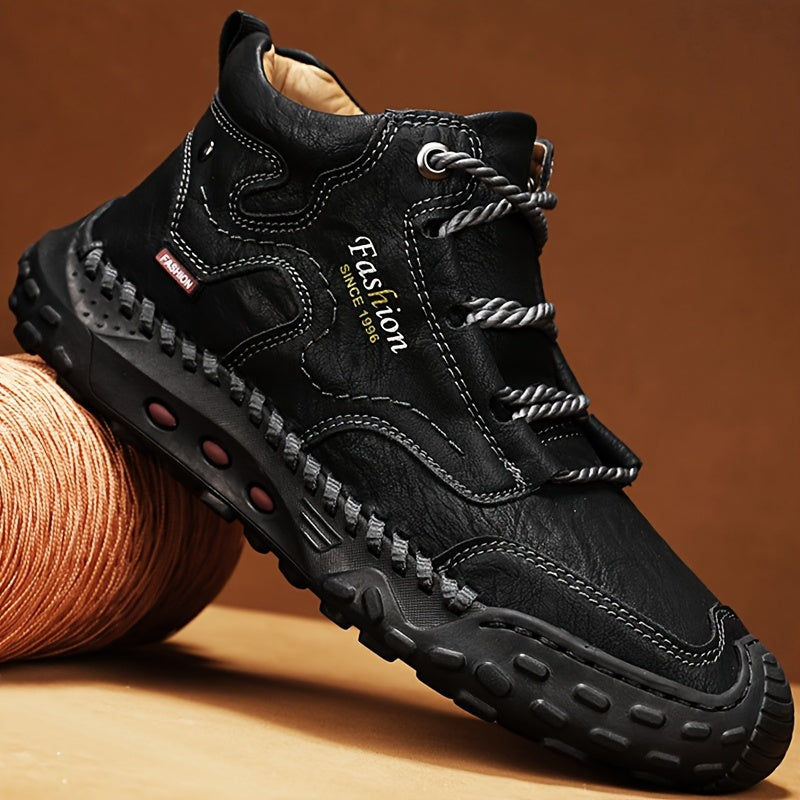 OSKAR – CASUAL VEGANSKA LÄDERANKELSTÖVLAR