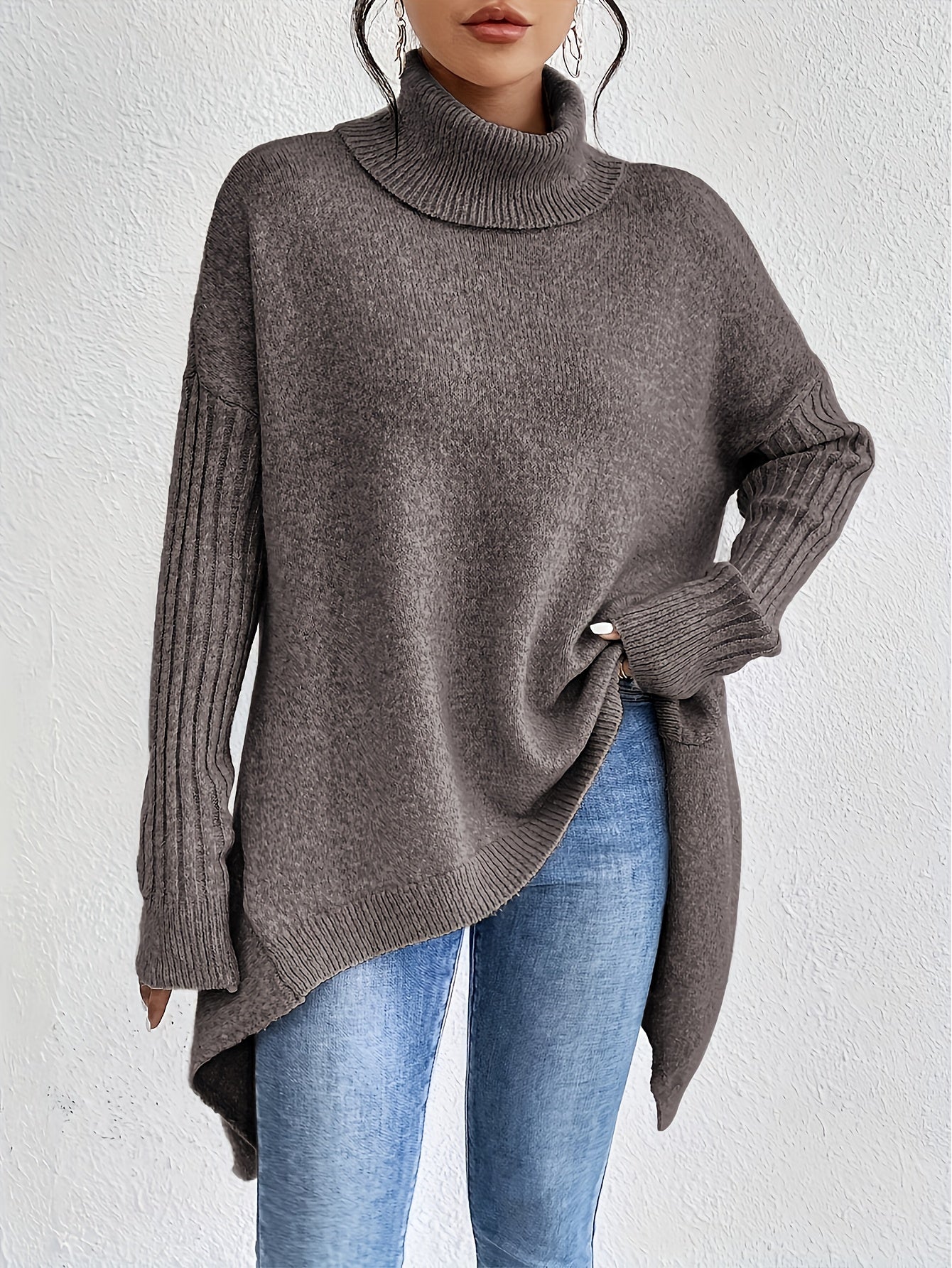 ALMA – MJUK POLONECK I OVERSIZE-MODELL