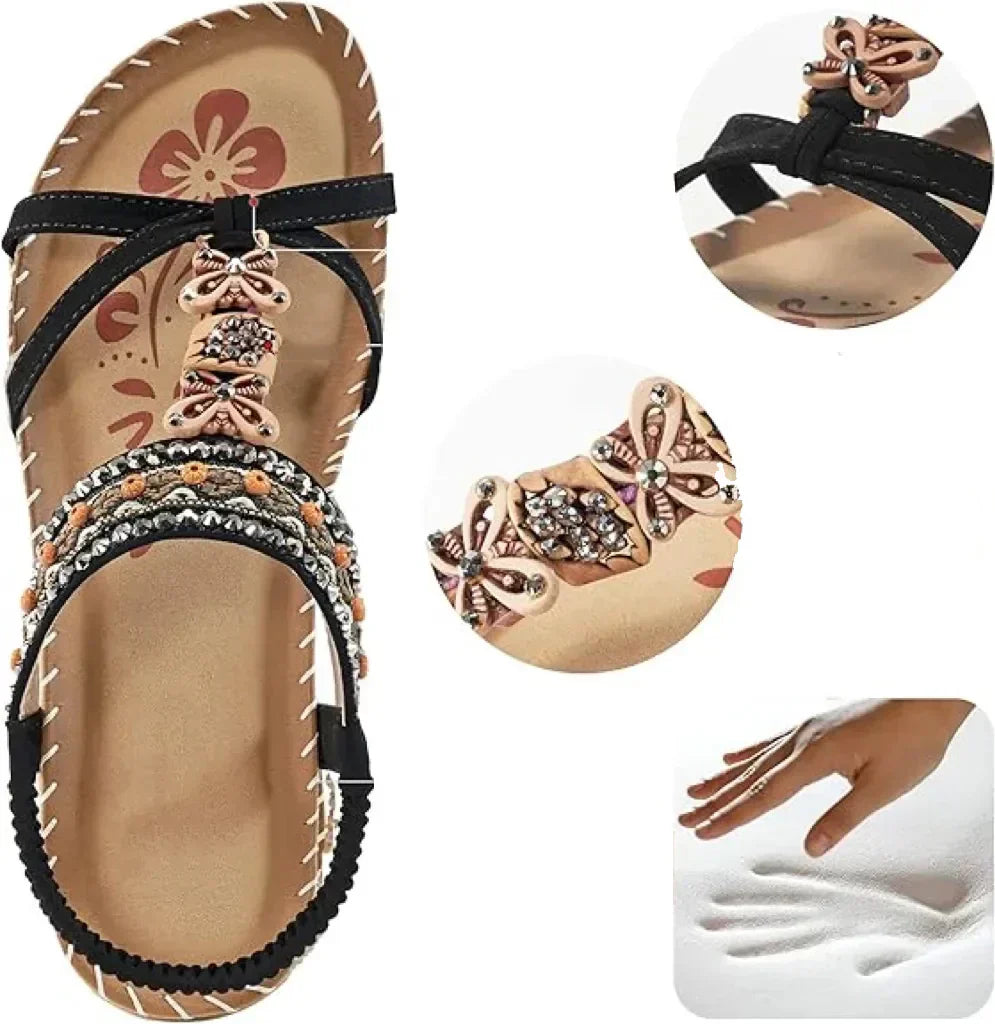 Skylar - Ortopediska Bekväma Sandaler