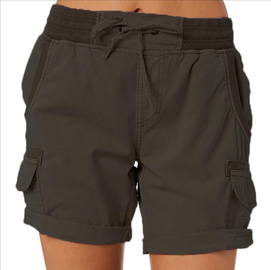 Mona | Shorts med hög midja
