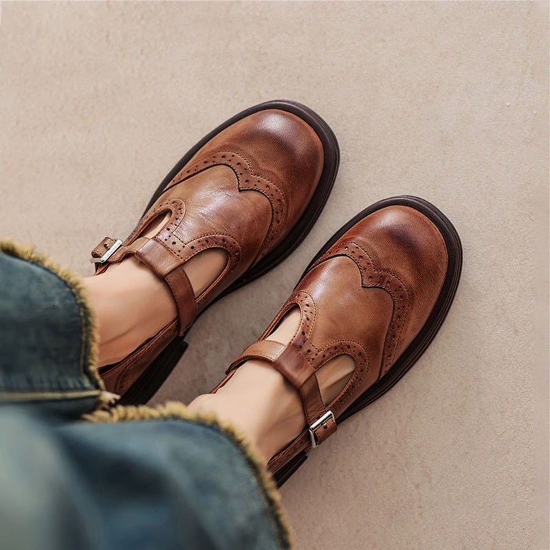 Selene - Eleganta & Bekväma Loafers med Rund Tå