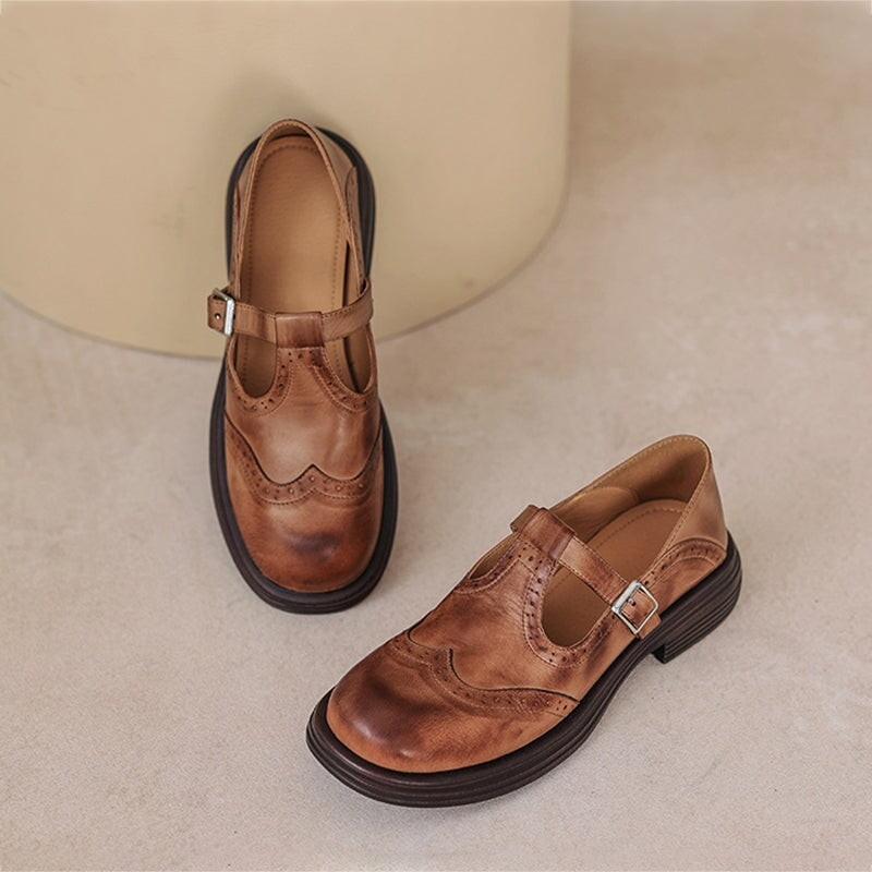 Selene - Eleganta & Bekväma Loafers med Rund Tå