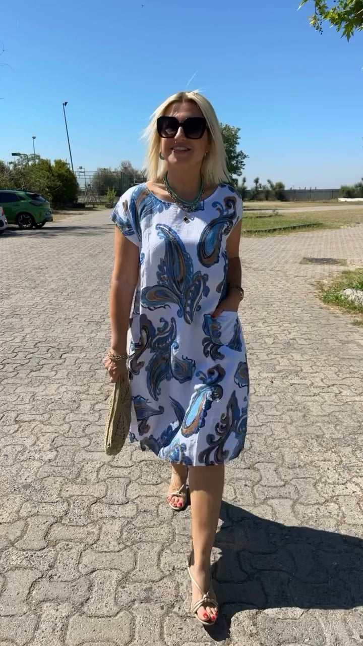 Calista – Bekväm och Flödande Sommarklänning
