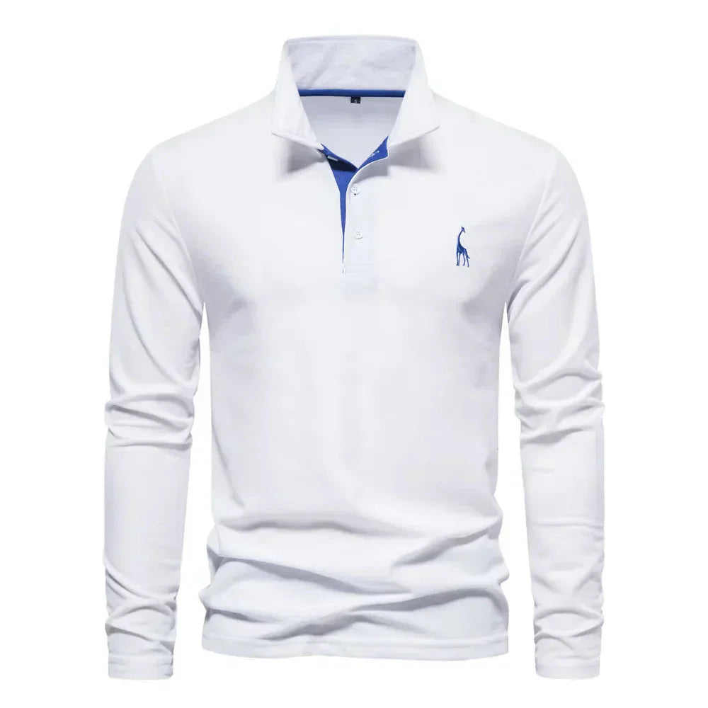 Casper™ | Polo med Långa Ärmar